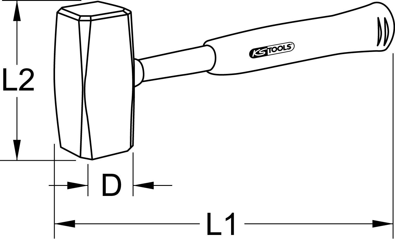 KS Tools 142.5166 1425166 Massette 1 pc(s)