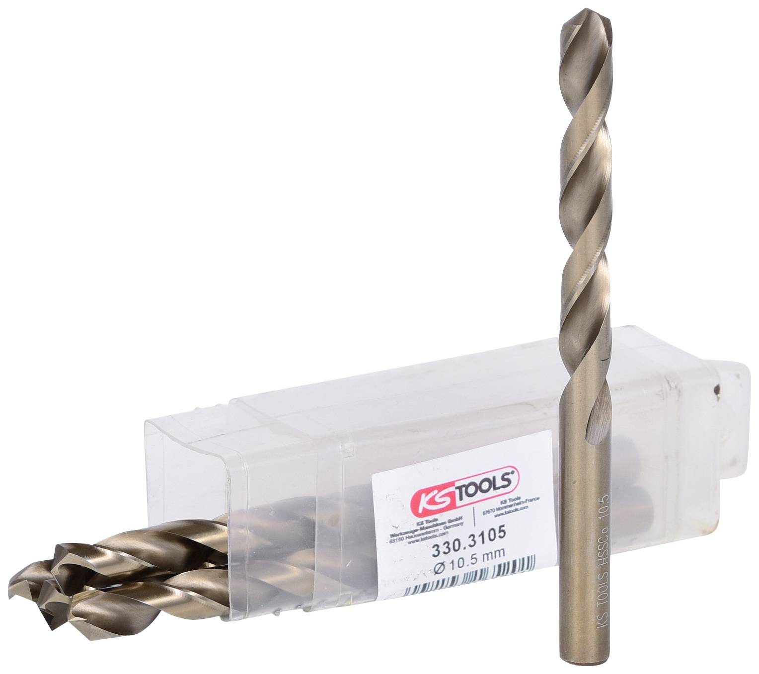 KS Tools 3303105 Jeu de forets pour le métal 5 pc(s)