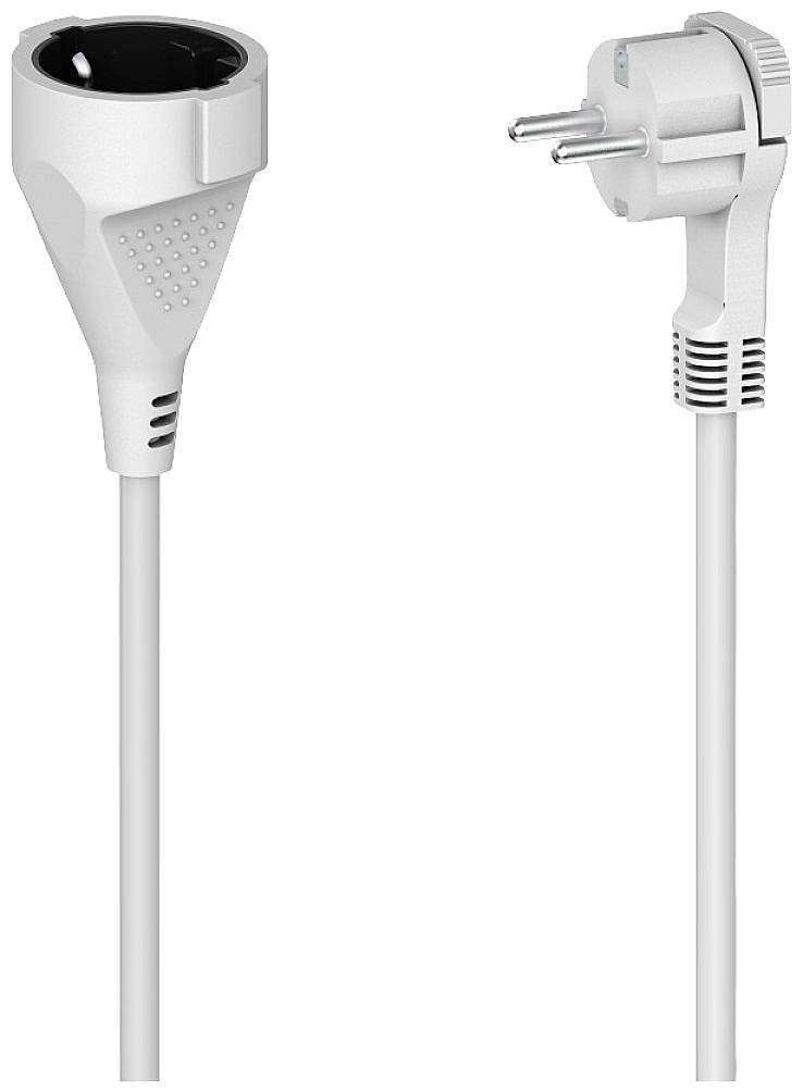 Hama 00223242 alimentation Rallonge blanc 3 m