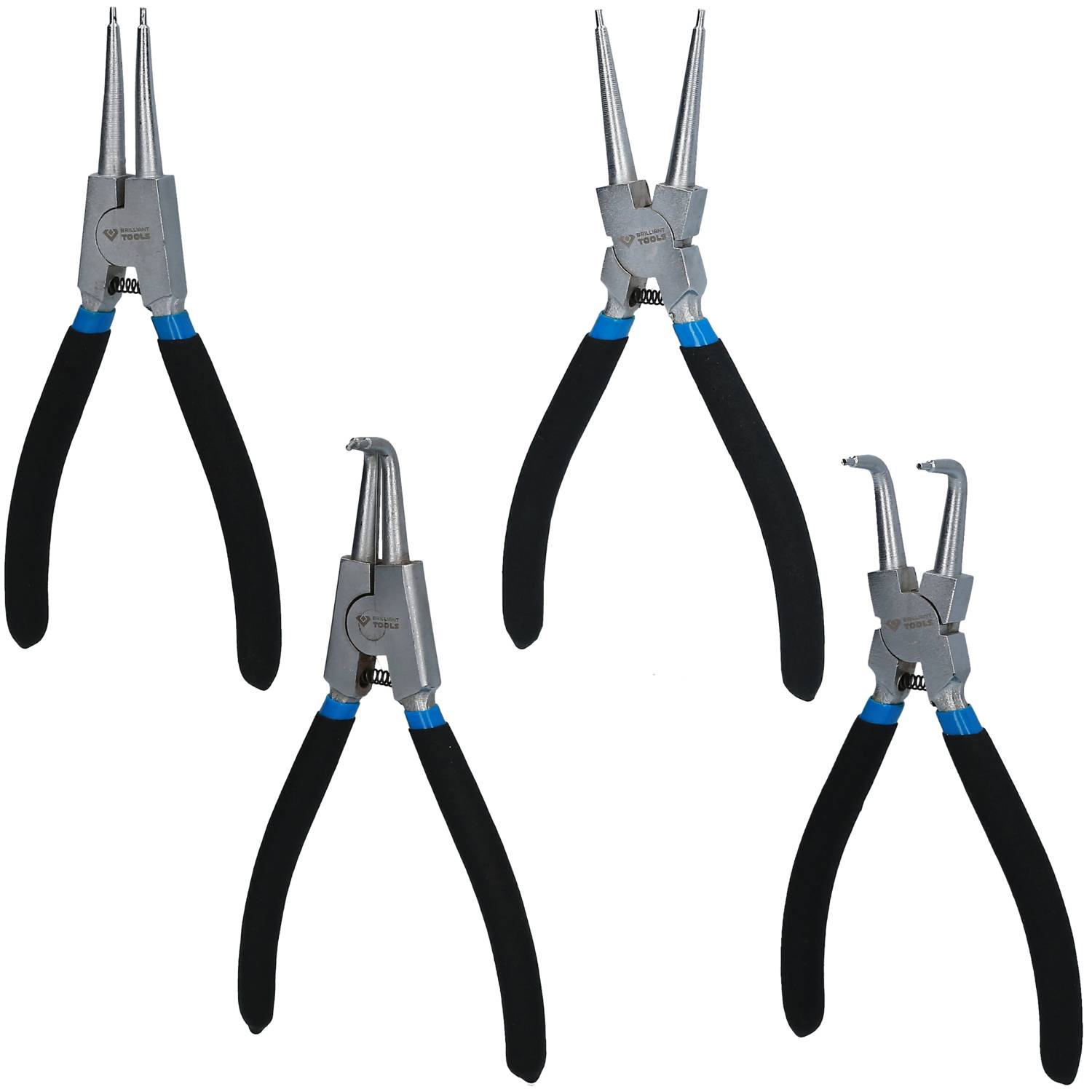 Brilliant Tools BT067000 Jeu de pinces pour circlips