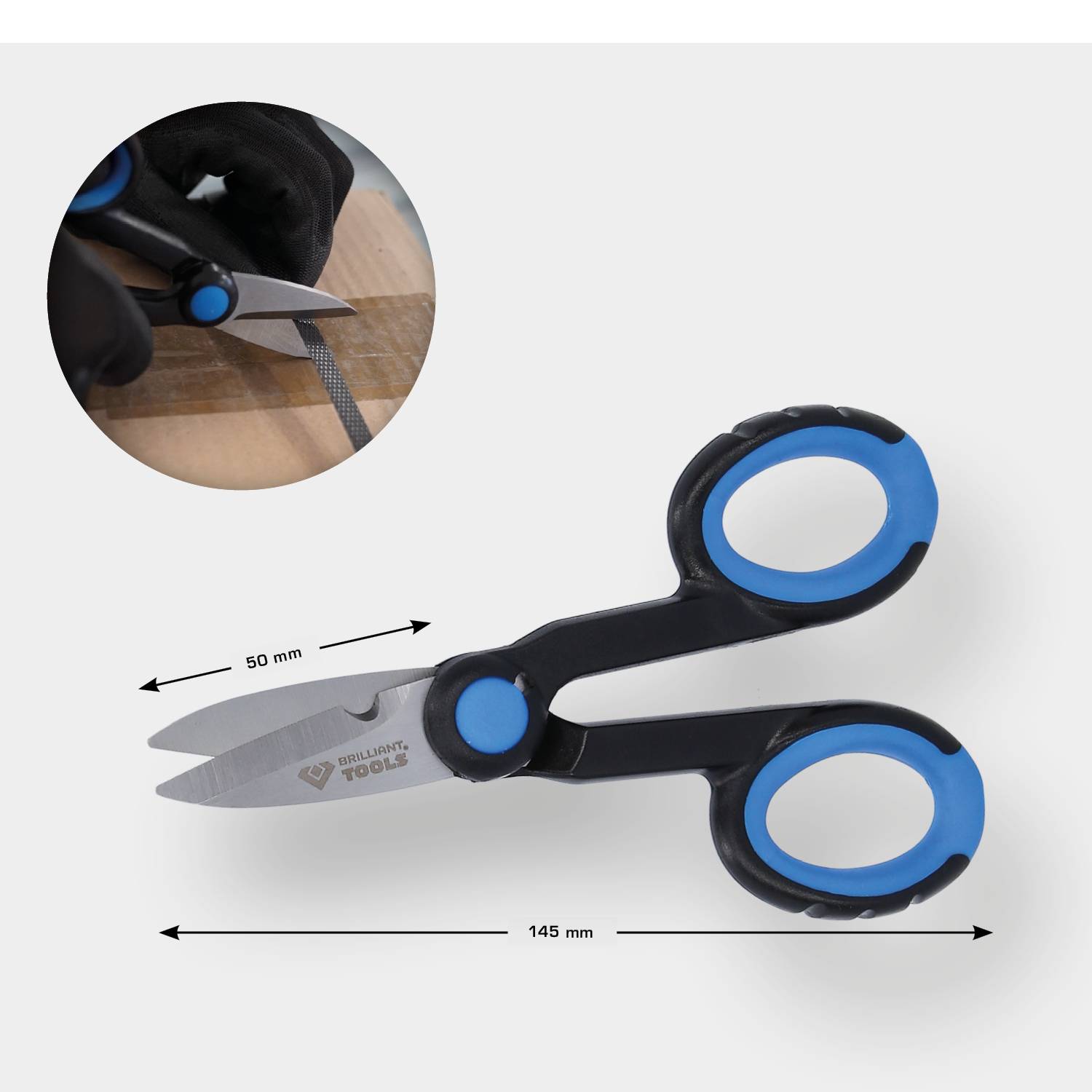 Brilliant Tools BT100901 Ciseaux universels