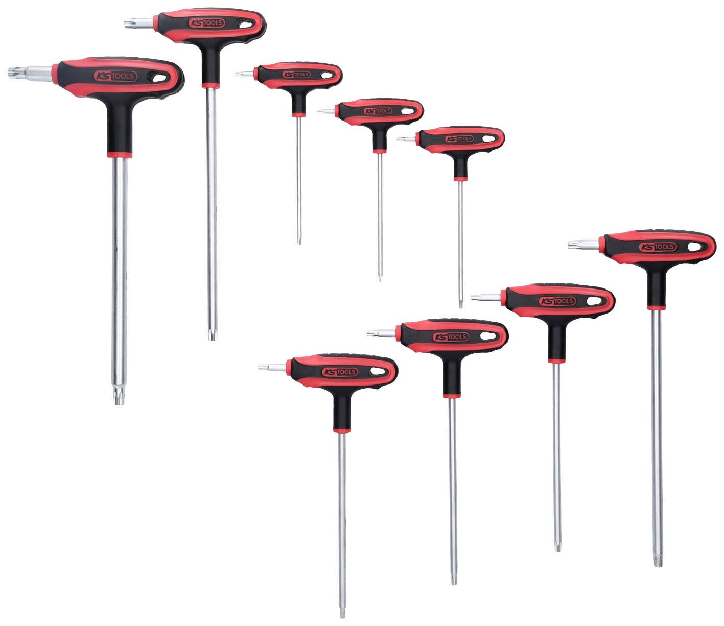 T-Griff-Schlüssel-Satz, Torx Mit Bohrun