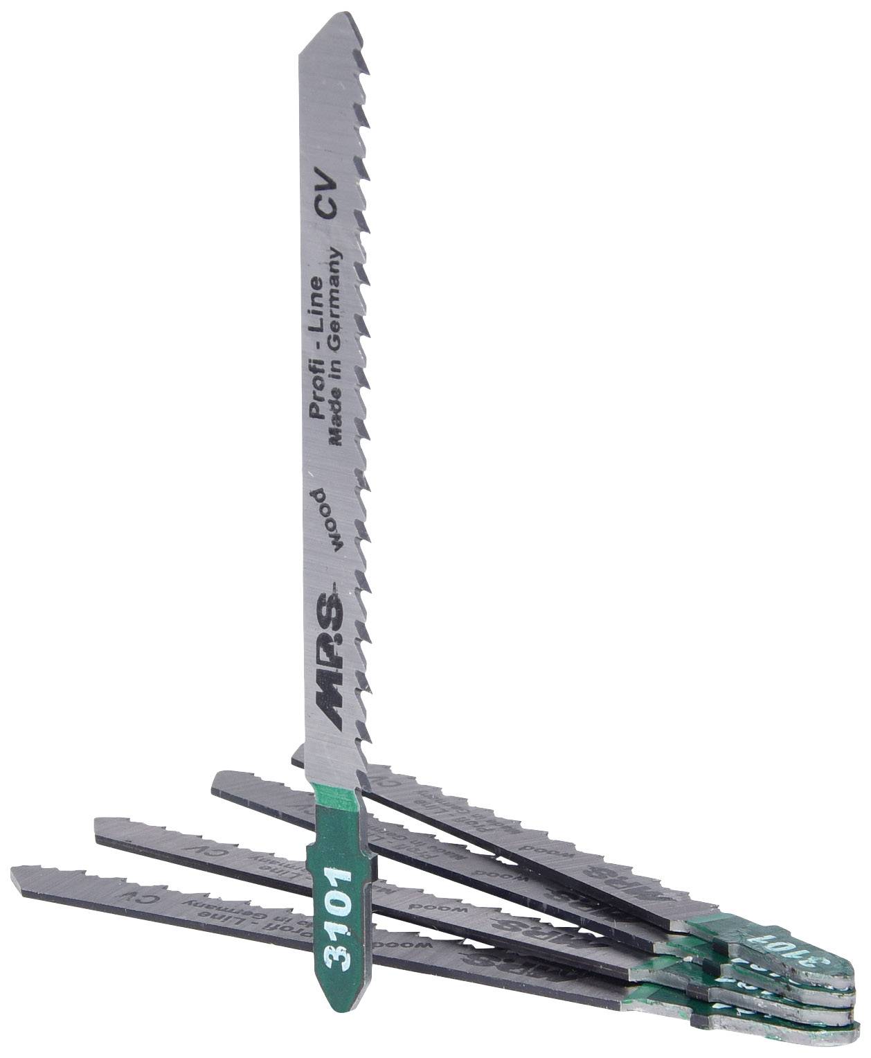 KS Tools 1293101 Lame de scie sauteuse, CV, 100 mm, 2,5 mm, T101D, Lot de 5 5 pc(s)