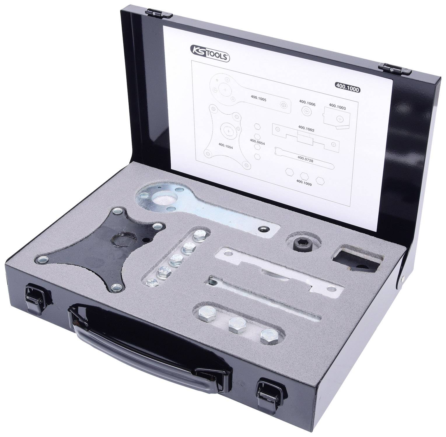 KS Tools 4001000 Kit d'outils pour Fiat / Ford, 19 pièces