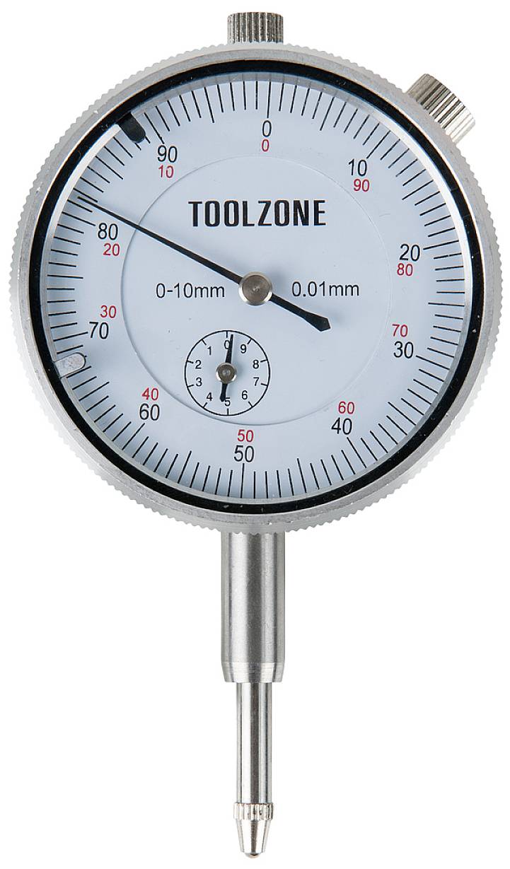 KS Tools 4001264 Comparateur Ø 51,0 mm (0 - 10,0 x 0,01 mm), 103 mm