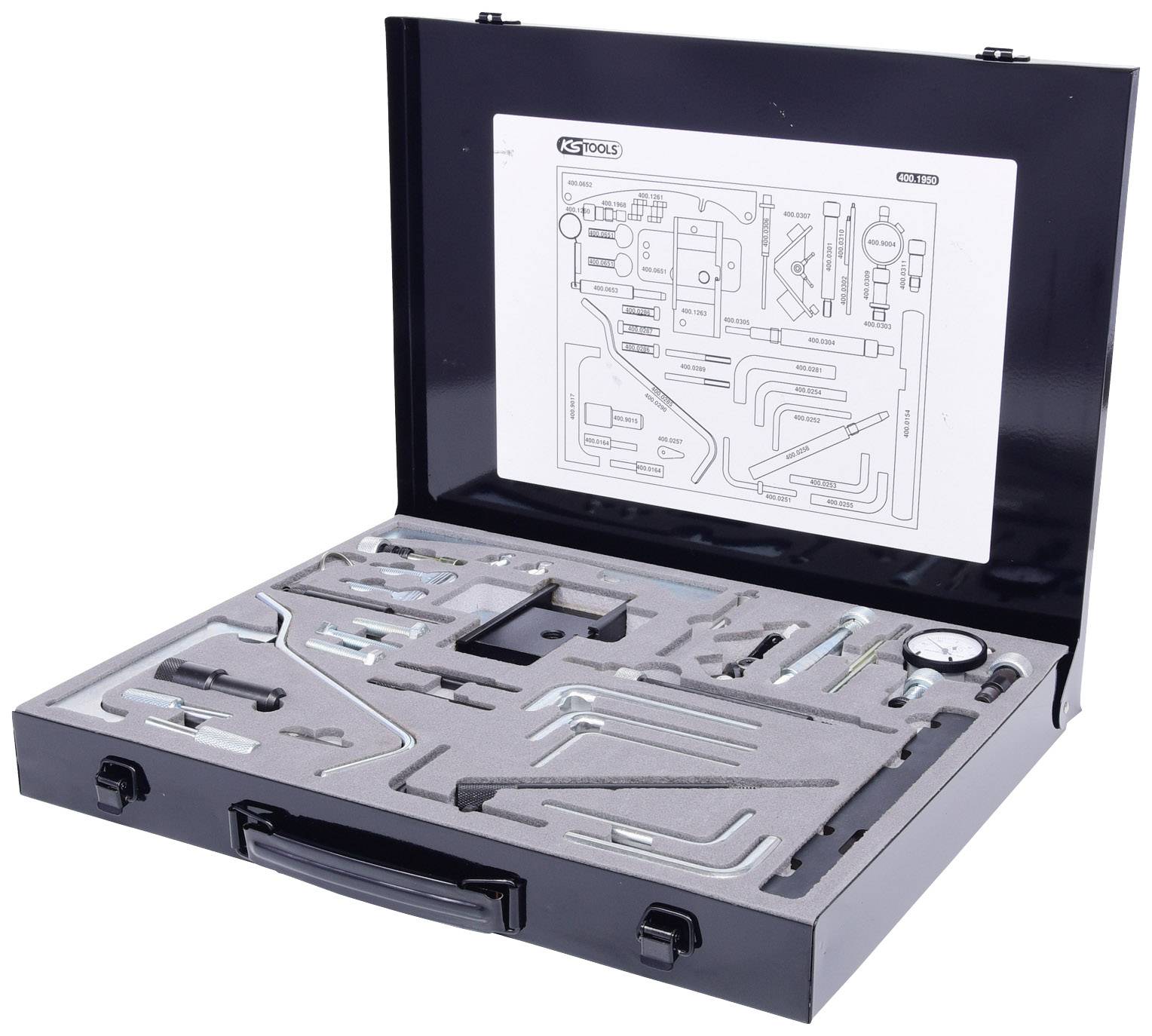 KS Tools 4001950 Universel - jeu d'outils pour moteur diesel, 41 pièces