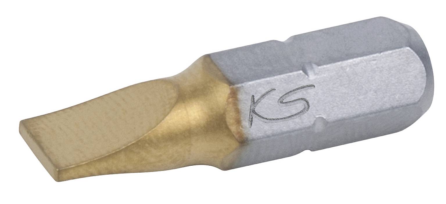 KS Tools 911.2633 Embout pour vis à tête fendue 5 pc(s)