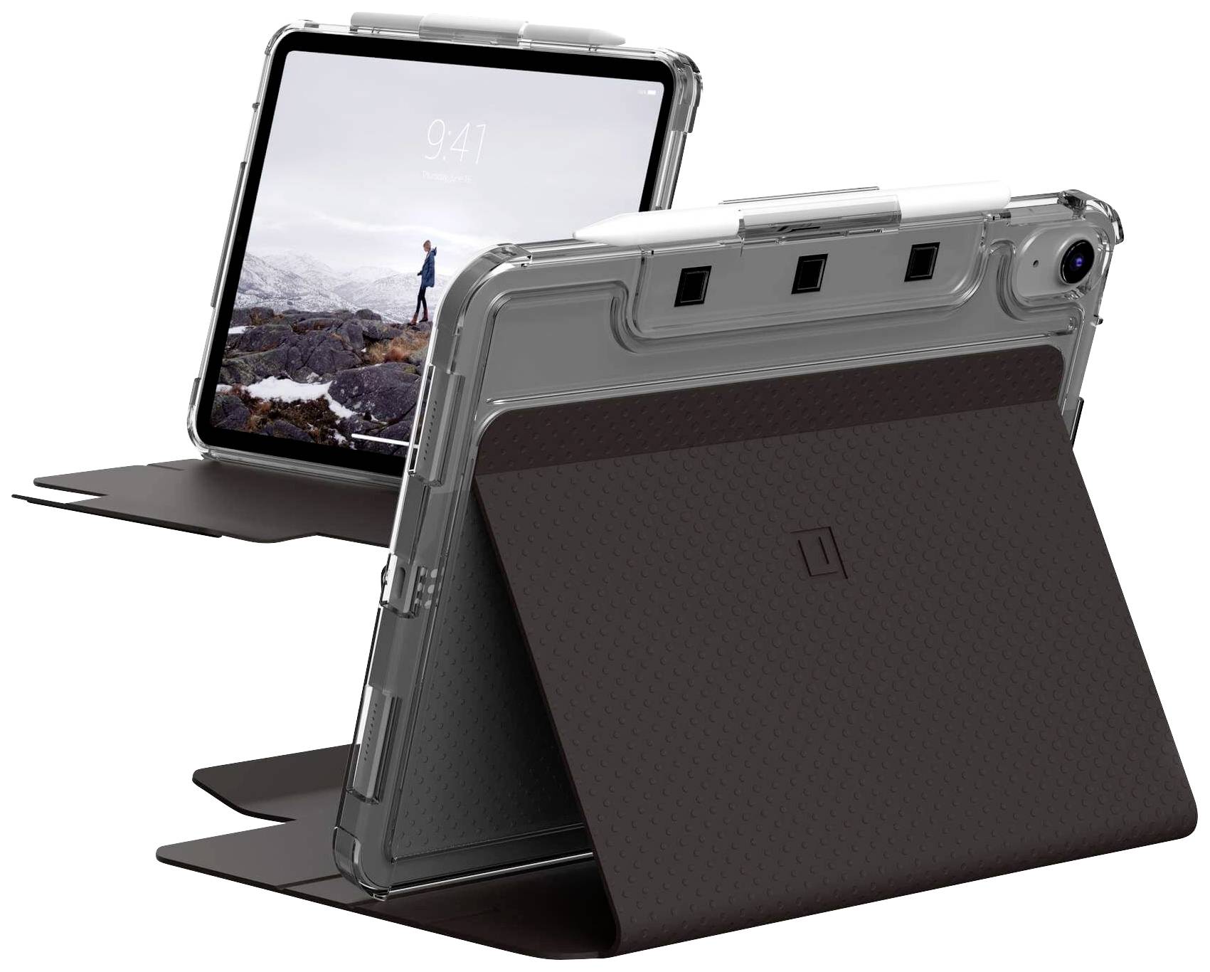 Urban Armor Gear Lucent Adapté pour modèles Apple: iPad 10.9 (10e génération) noir, transparent