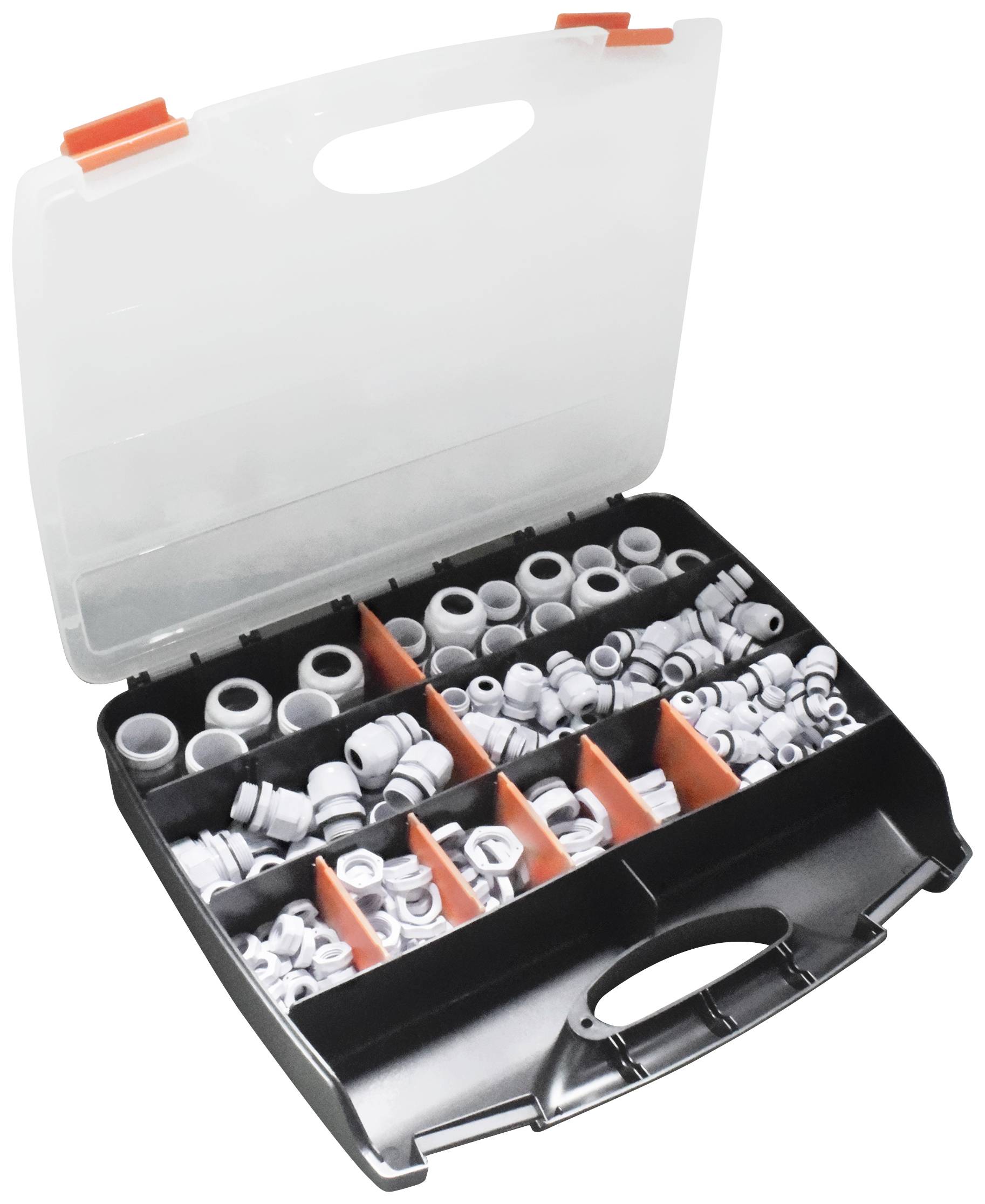 Quadrios 2102CA115 Assortiment de presse-étoupes PA66 blanc 224 pc(s)