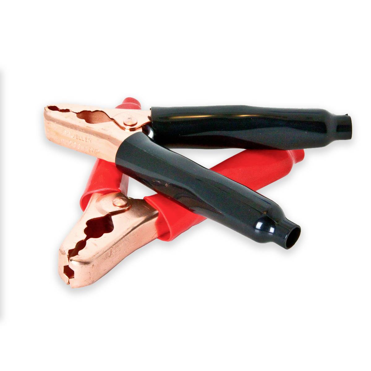 Mueller Electric 010031 Pince batterie rouge, noir Plage de serrage max.: 38 mm Longueur: 153 mm 1 set