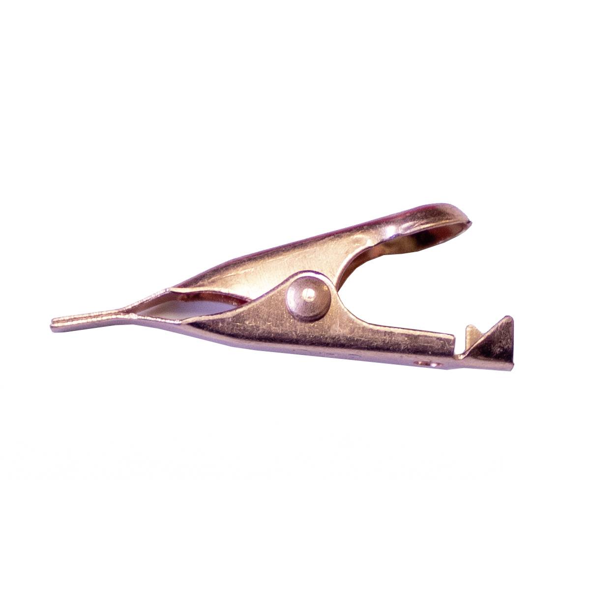 Mueller Electric BU-34C Mini pince crocodile cuivre Plage de serrage max.: 5.60 mm Longueur: 27.80 mm