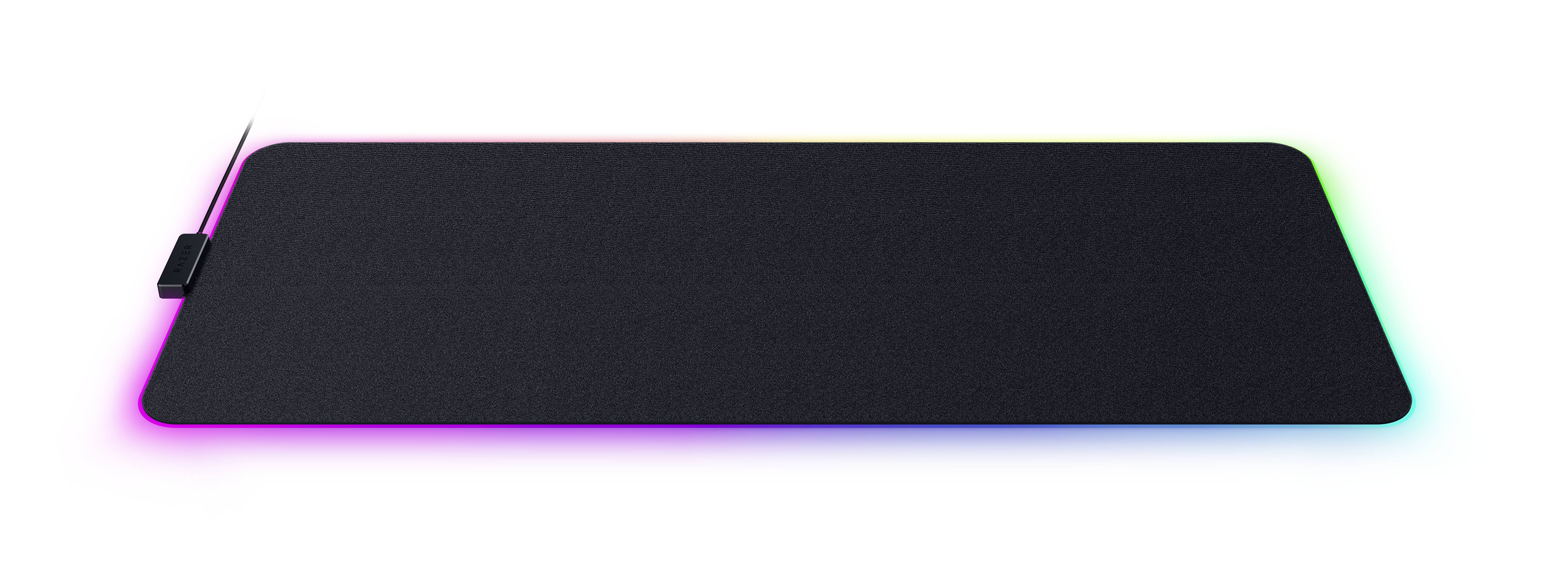Tapis de souris de gaming RAZER Strider Chroma éclairé, port USB noir