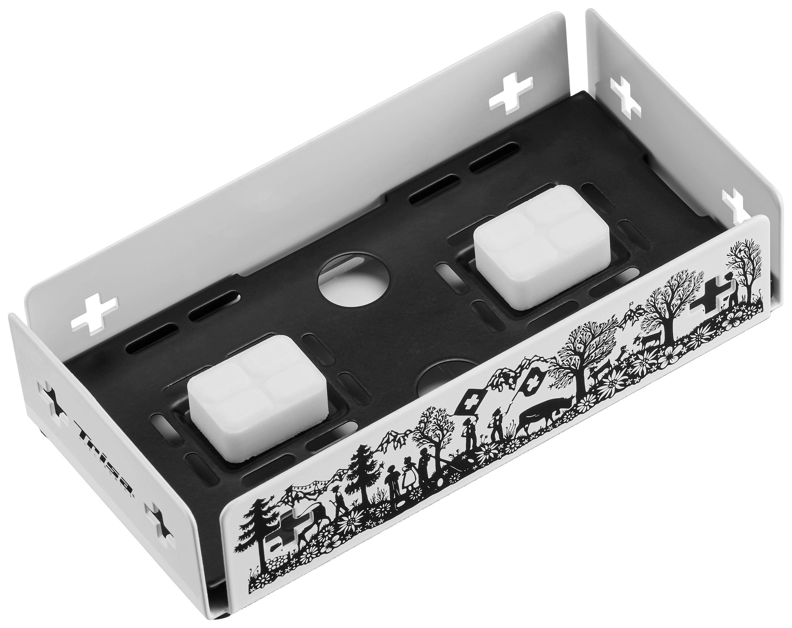 Trisa Ktchenette Appareil à raclette blanc, noir