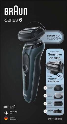Braun 60-N4862cs Rasoir à grilles gris