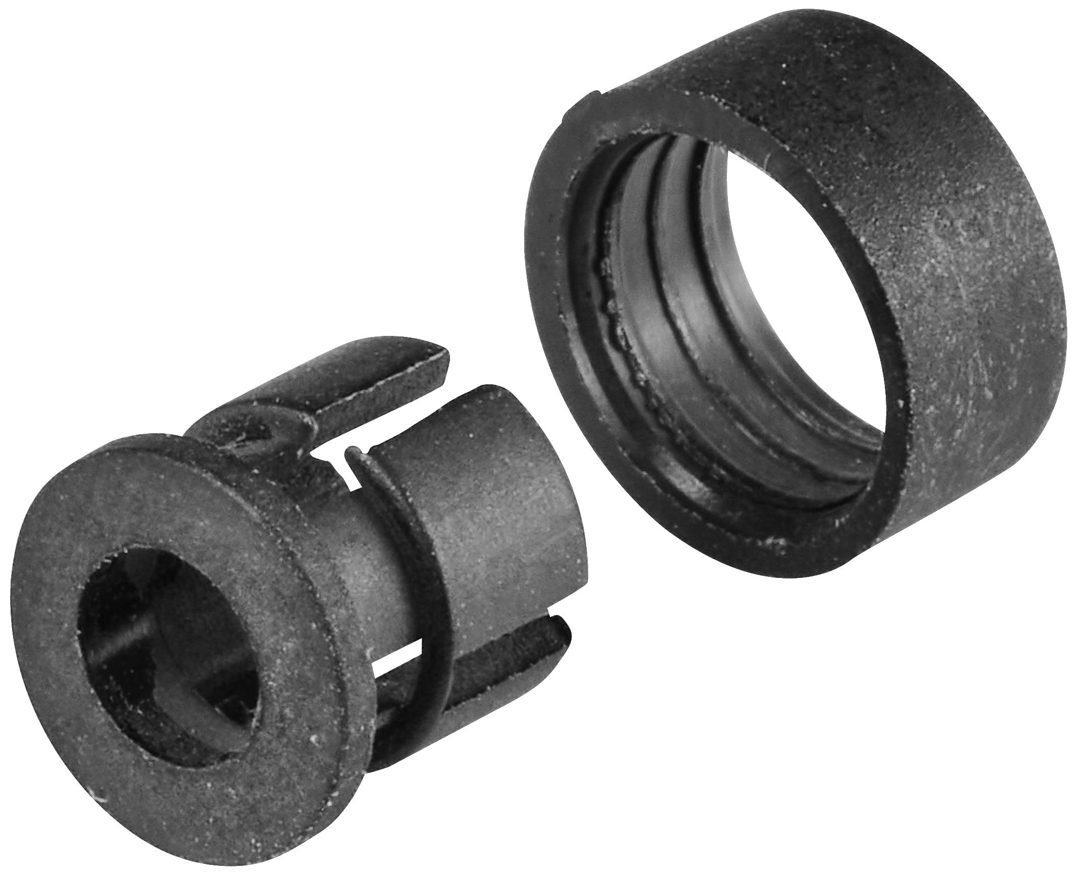 TRU COMPONENTS TC-10874492 Support de LED PA66 Adapté pour (LED) LED 3 mm Snap-In