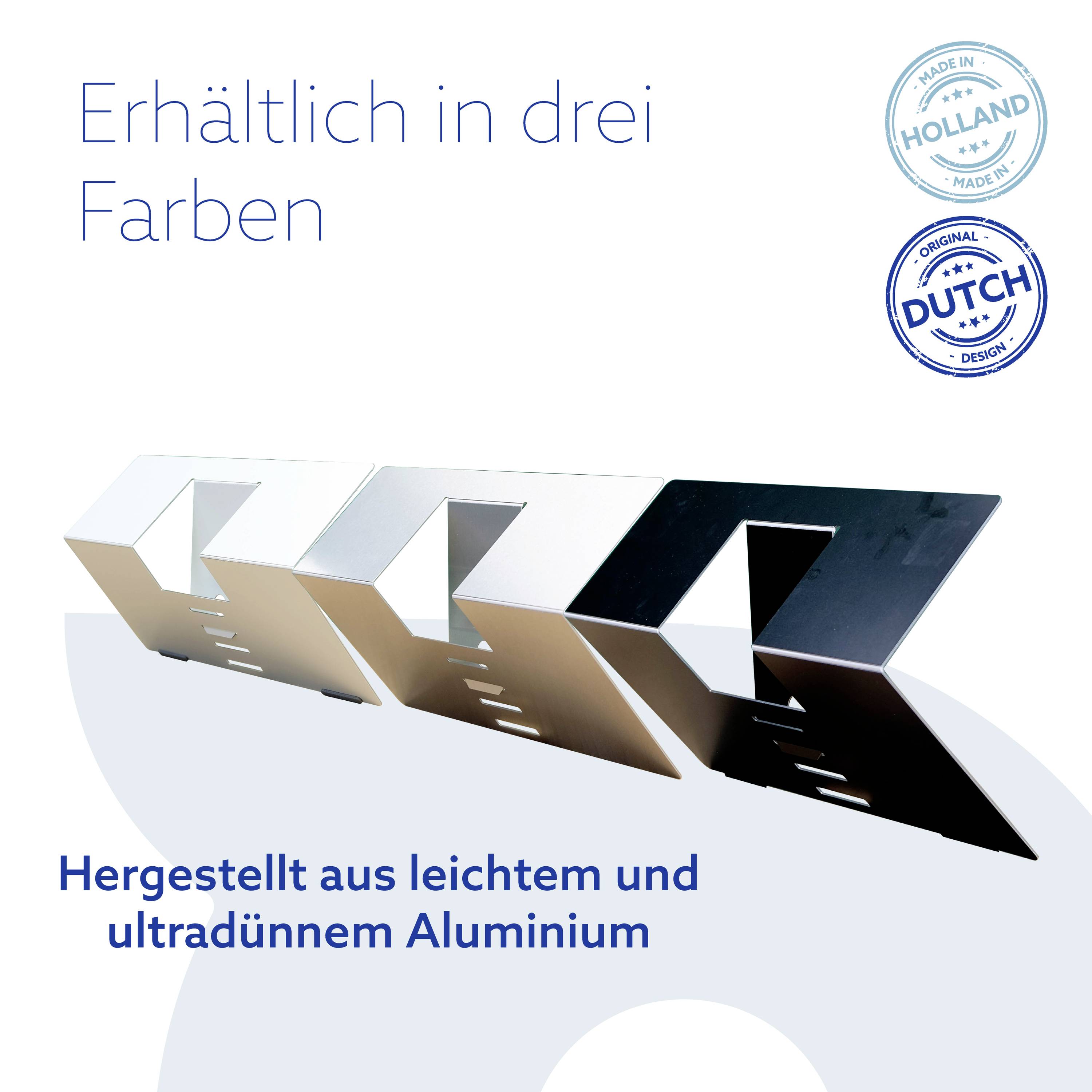 R-GO Tools Riser Attachable Support d'ordinateur portable réglable en hauteur