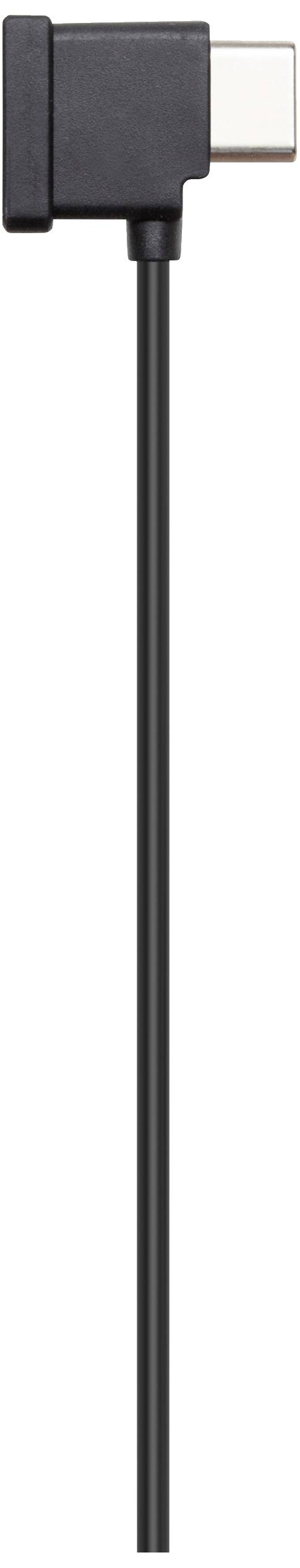 Un câble rectangulaire noir avec une fiche coudée, adapté aux connexions électroniques ou à la charge.