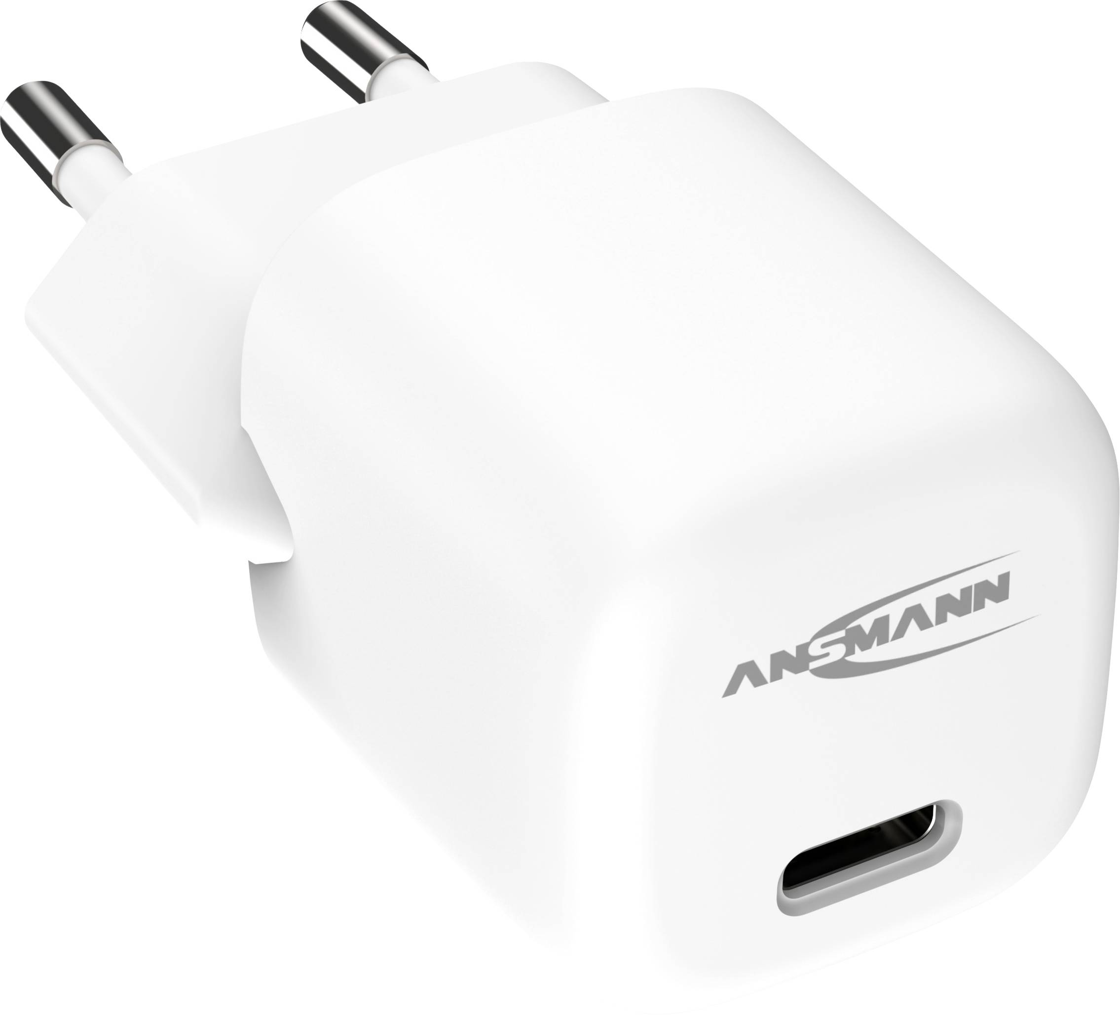 Ansmann Home Charger HC120PD-mini Chargeur USB 20 W 1x USB-C® Power Delivery blanc intérieure