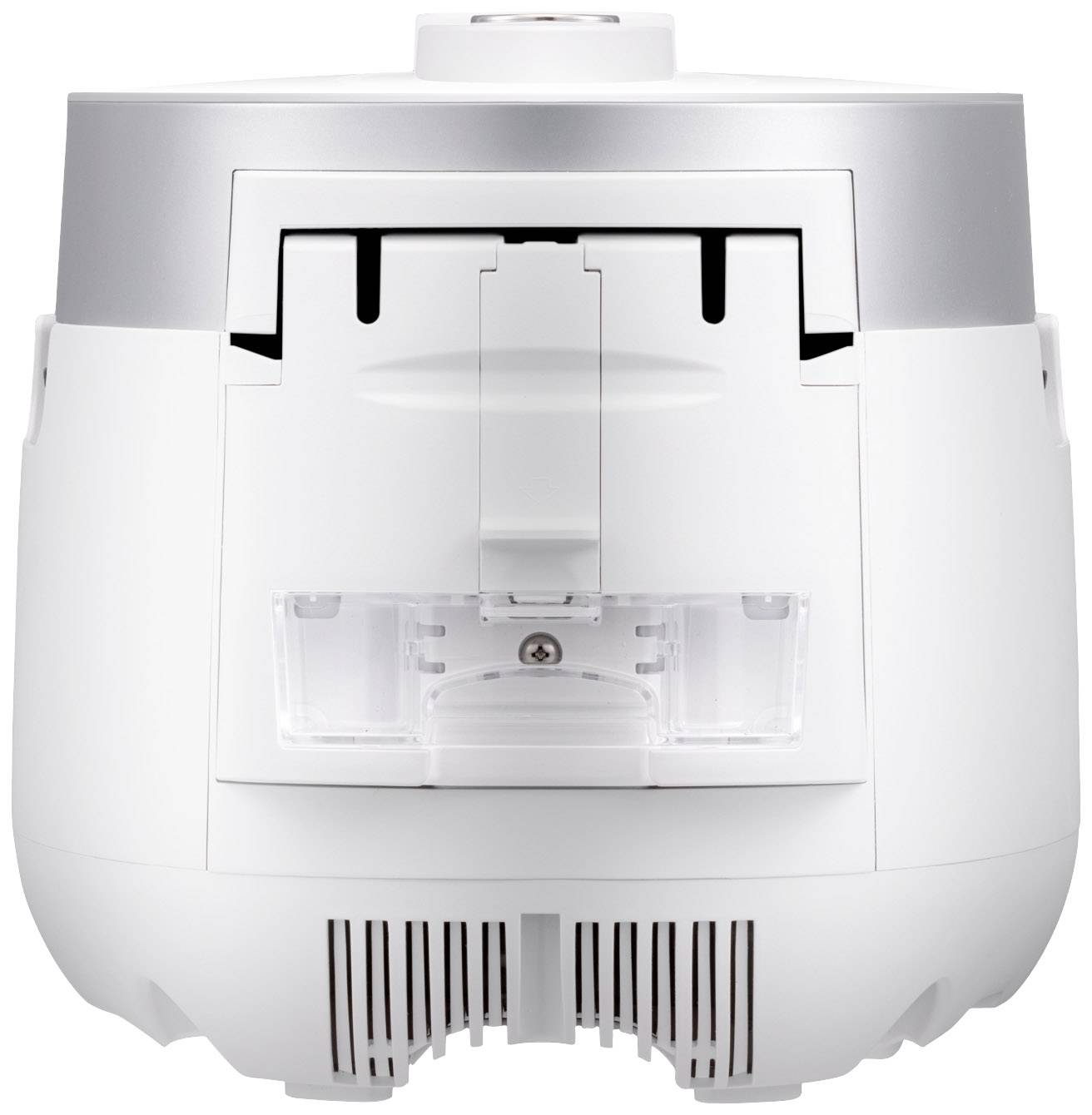 Cuckoo CRP-LHTR1009F Cuiseur à riz blanc, argent avec verre doseur