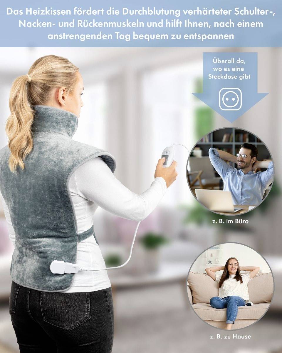 Profi-Care PC-RNH 3107 Couverture chauffante 120 W gris