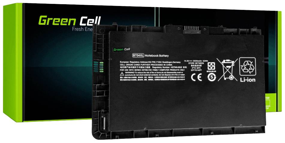 Green Cell Batterie d'ordinateur portable 687517-171 14.8 V 3500 mAh HP