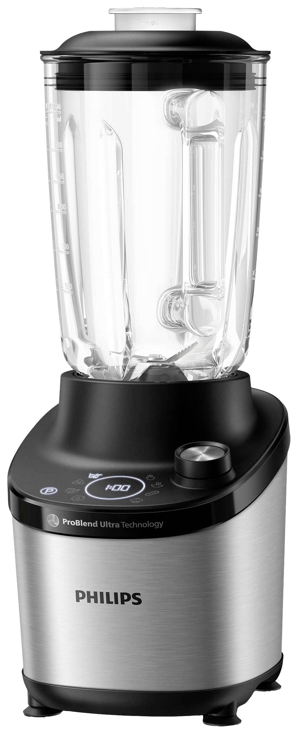 Philips Home HR3760/00 Mixeur sur pied 1500 W argent, noir