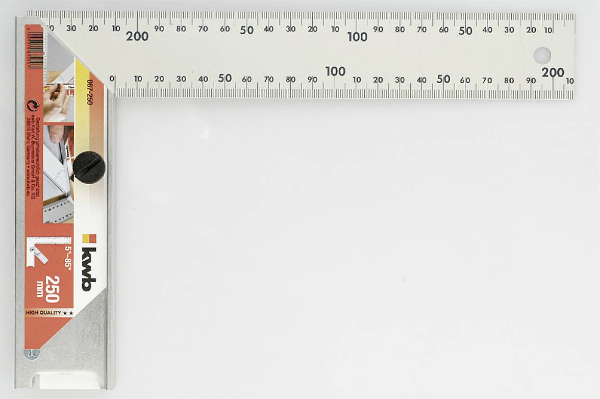 Profi Alu Winkel/Messz. 250 Mm