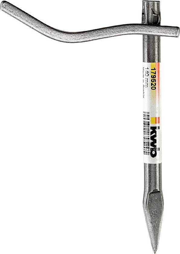 Putzhaken Gehärtet Rund