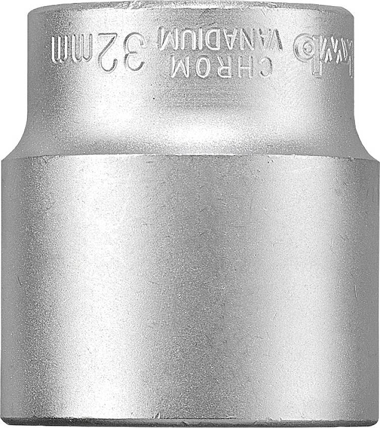Embout de clé à métaux avec l'inscription 'Chrome Vanadium 32 mm'.