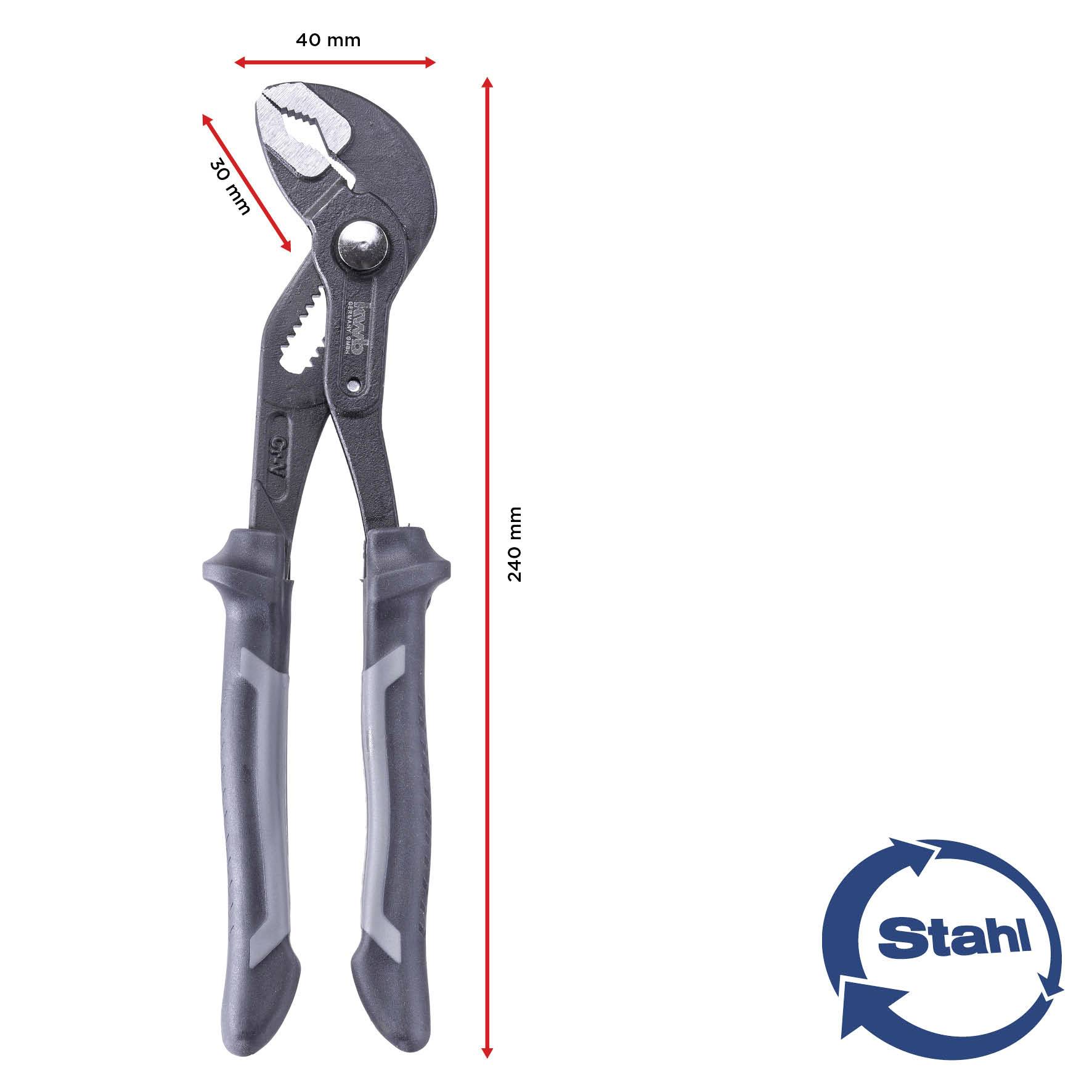 kwb 387610 Pince multiprise 240 mm