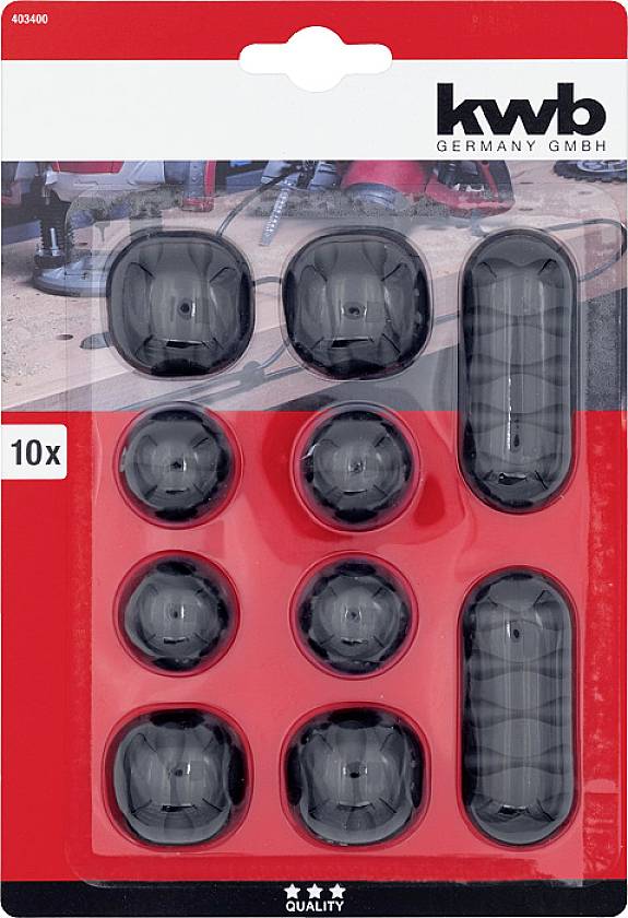 kwb 403400 Boîte d'assortiment de supports de câble 403400 10 pc(s)