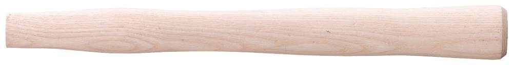 Une poignée de batte de baseball en bois clair, lisse et façonnée en forme de cylindre, sans autres marquages ou ornements.