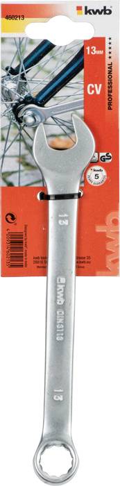 kwb 460213 Clé mixte 1 pièce Ouverture de clé (métrique) 13 mm