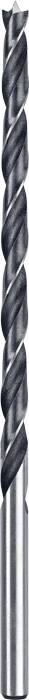 Foret en métal à rainures hélicoïdales et pointe lisse, adapté pour un perçage précis sur des surfaces métalliques.