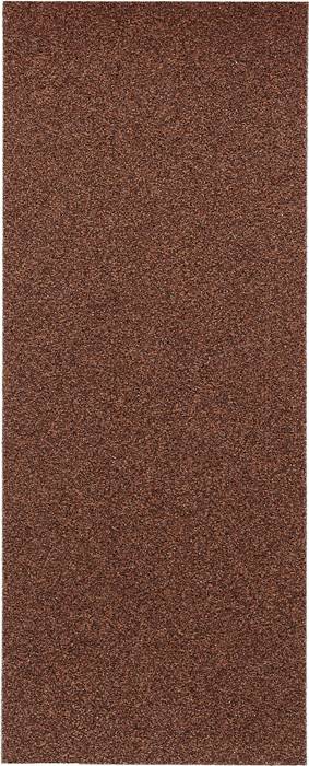 Tapis rectangulaire rouge à la structure fine et uniforme.