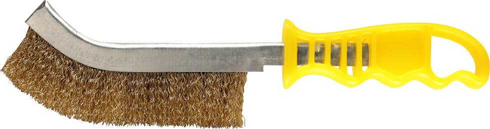 Handdrahtbürste Messing