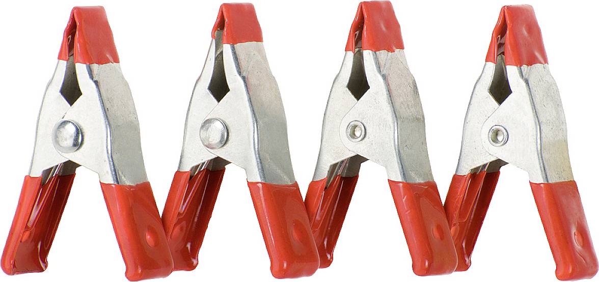 Jeu de pinces à colle, 4 pièces, 50 x 20 mm kwb 927590