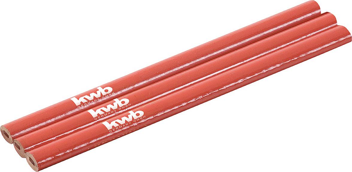 kwb 939390 Crayons pour charpentier, 3 pièces Crayon de charpentier