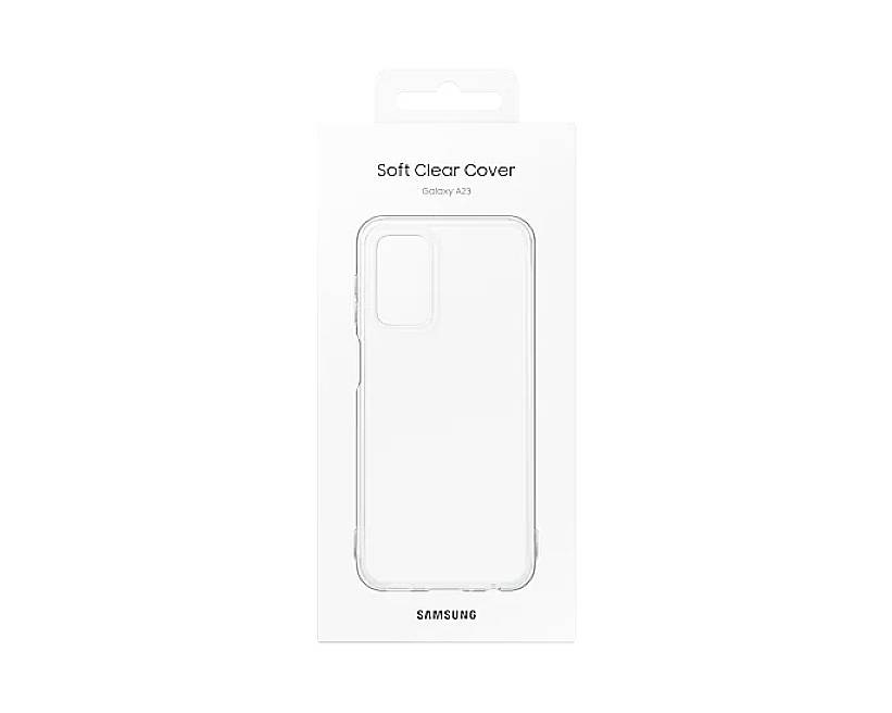 Samsung Soft Clear EF-QA235 Coque arrière Samsung Galaxy A23 transparent