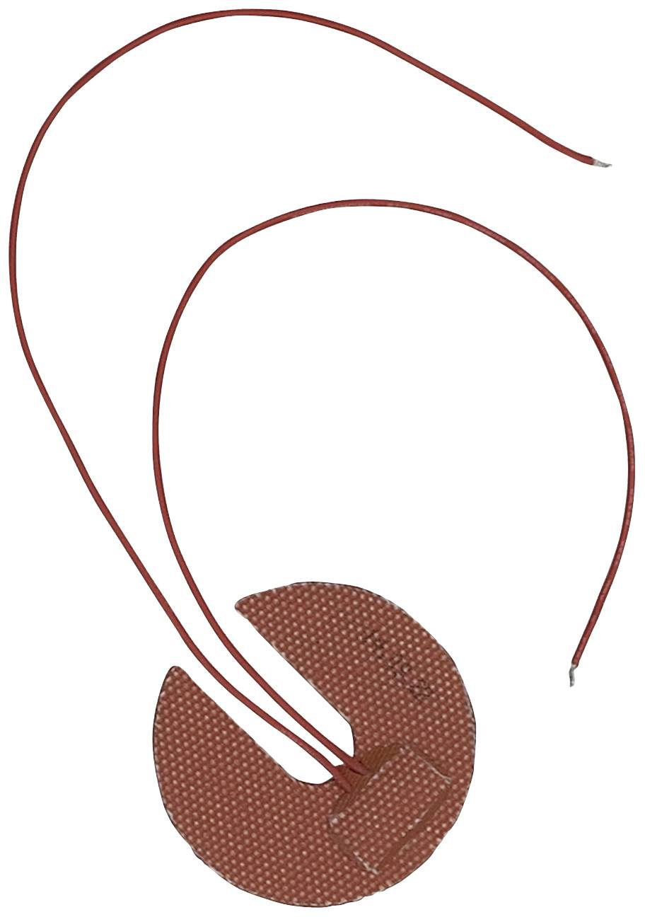 Thermo TECH silicone Feuille chauffante renforcé de fibres de verre 12 V/AC, 12 V/DC 6 W Indice de protection IPX7 (Ø) 57 mm