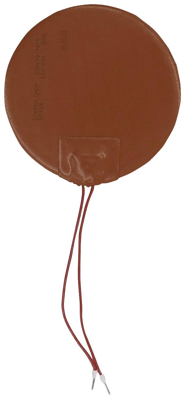 Thermo TECH silicone Feuille chauffante 12 V/AC, 12 V/DC 22 W Indice de protection IPX7 (Ø) 118 mm