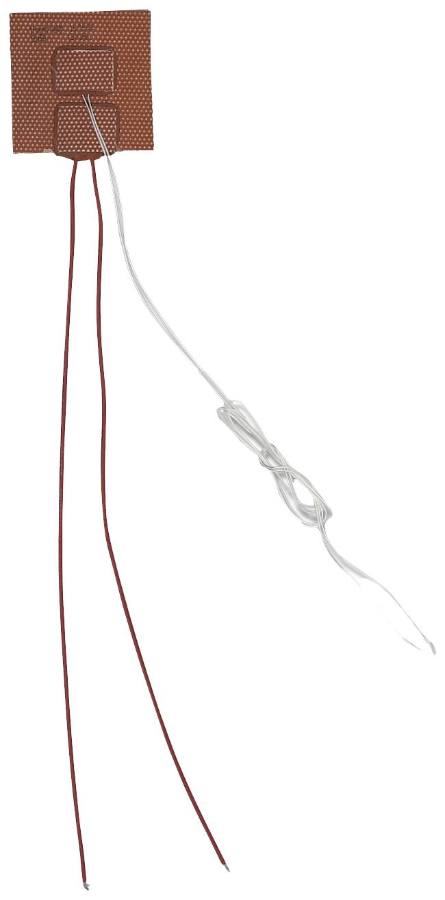 Thermo TECH silicone Feuille chauffante renforcé de fibres de verre 12 V/AC, 12 V/DC 25 W Indice de protection IPX7 (L x l) 50 mm