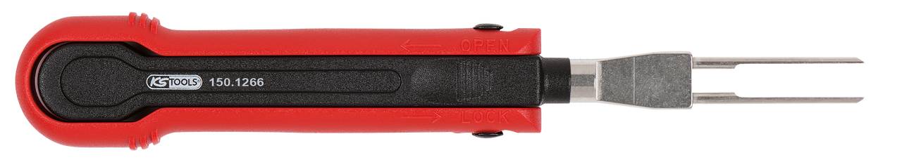Outil de déverrouillage de câble pour douilles à plat 9,5mm KS Tools 150.1266