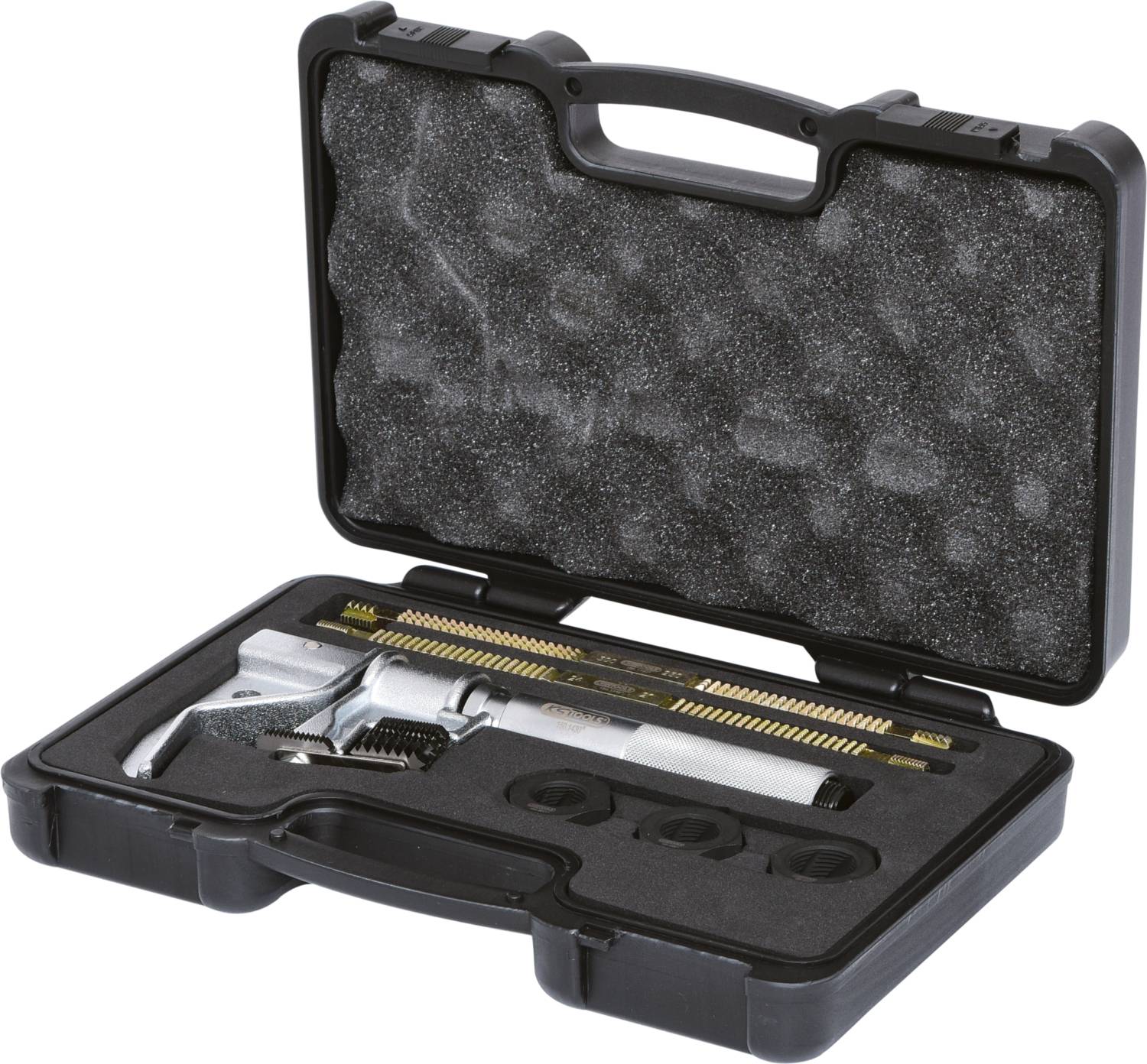 Kit de réparation de filetage pour filetage intérieur et extérieur, 25-140mm, 6 pièces KS Tools 150.1435