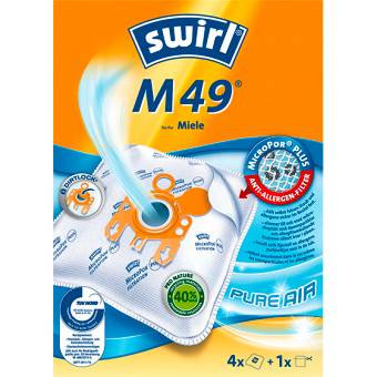 Swirl M49 Sac pour aspirateur 4 pc(s)
