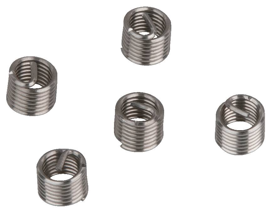 KS Tools 150.6071 Insert fileté M10x1,25, 13,8 mm, lot de 5