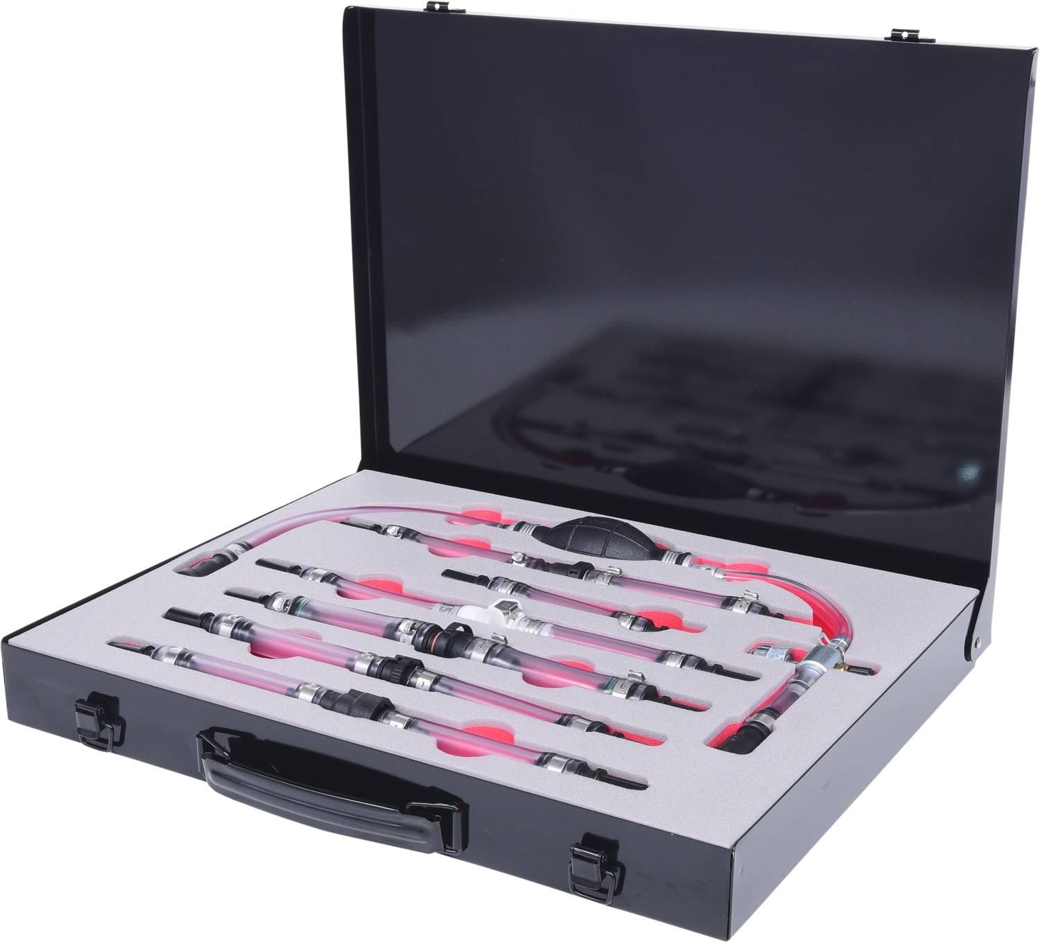 KS Tools 150.9030 Kit de purge/pré-remplissage diesel, 7 pièces