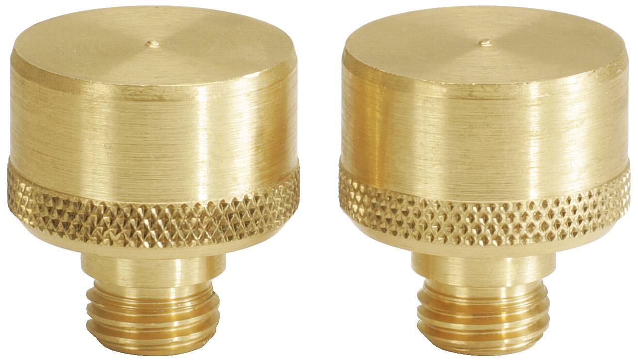 Jeu d'embouts en laiton, 2 pièces, Ø 12 mm KS Tools 156.0458