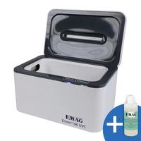 Emag Emmi-06 UVC Nettoyeur à ultrasons universel 0.65 l avec panier de nettoyage Emag Emmi-06 UVC Nettoyeur à ultrasons universel 0.65 l avec panier de nettoyage