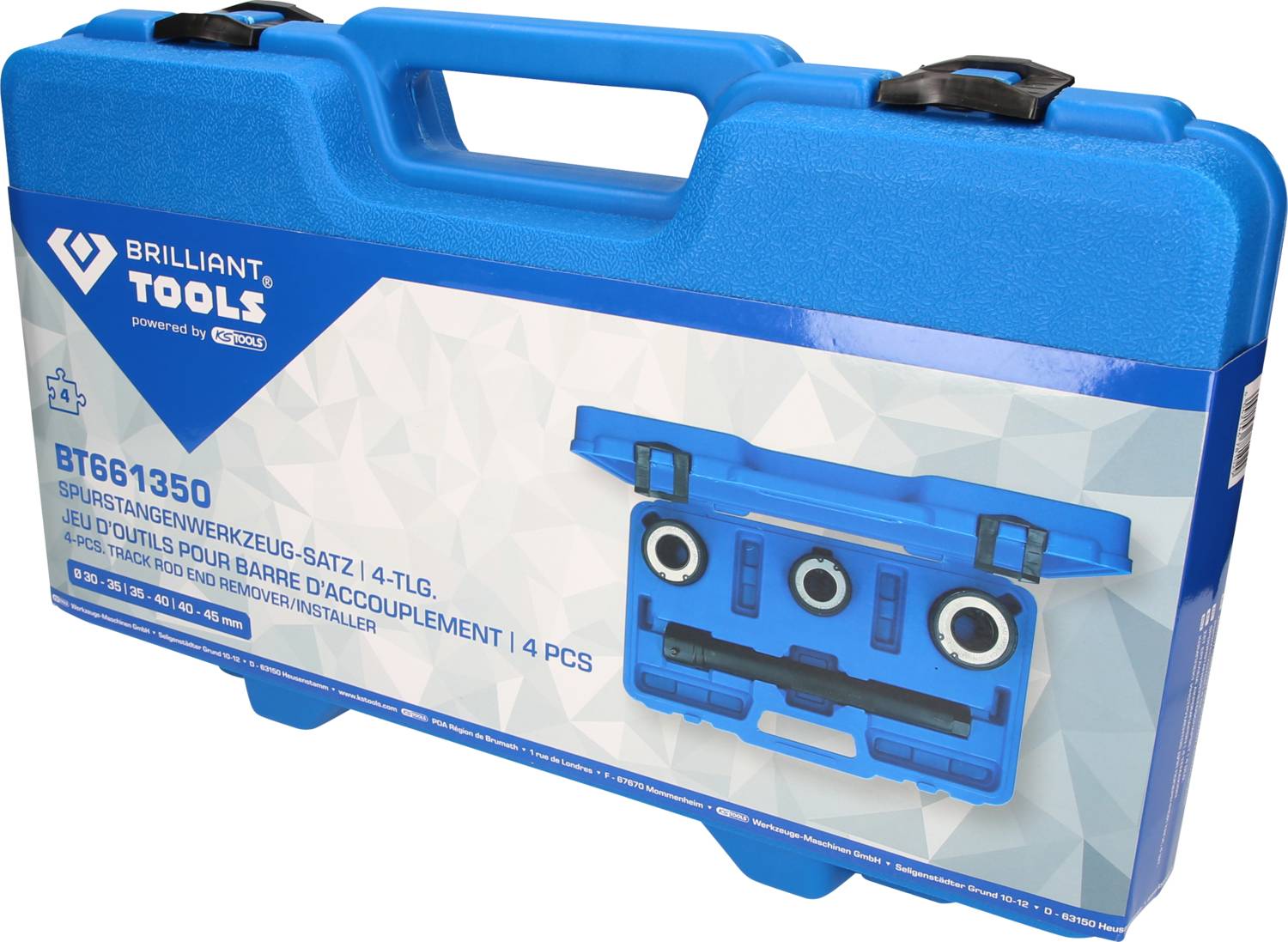 Jeu d&#039;outils pour barre d&#039;accouplement, 4 pièces Brilliant Tools BT661350